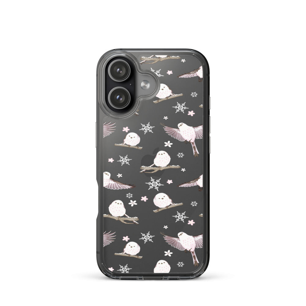 Snow Bird iPhone Clear Case (Transparent) - iPhone 17