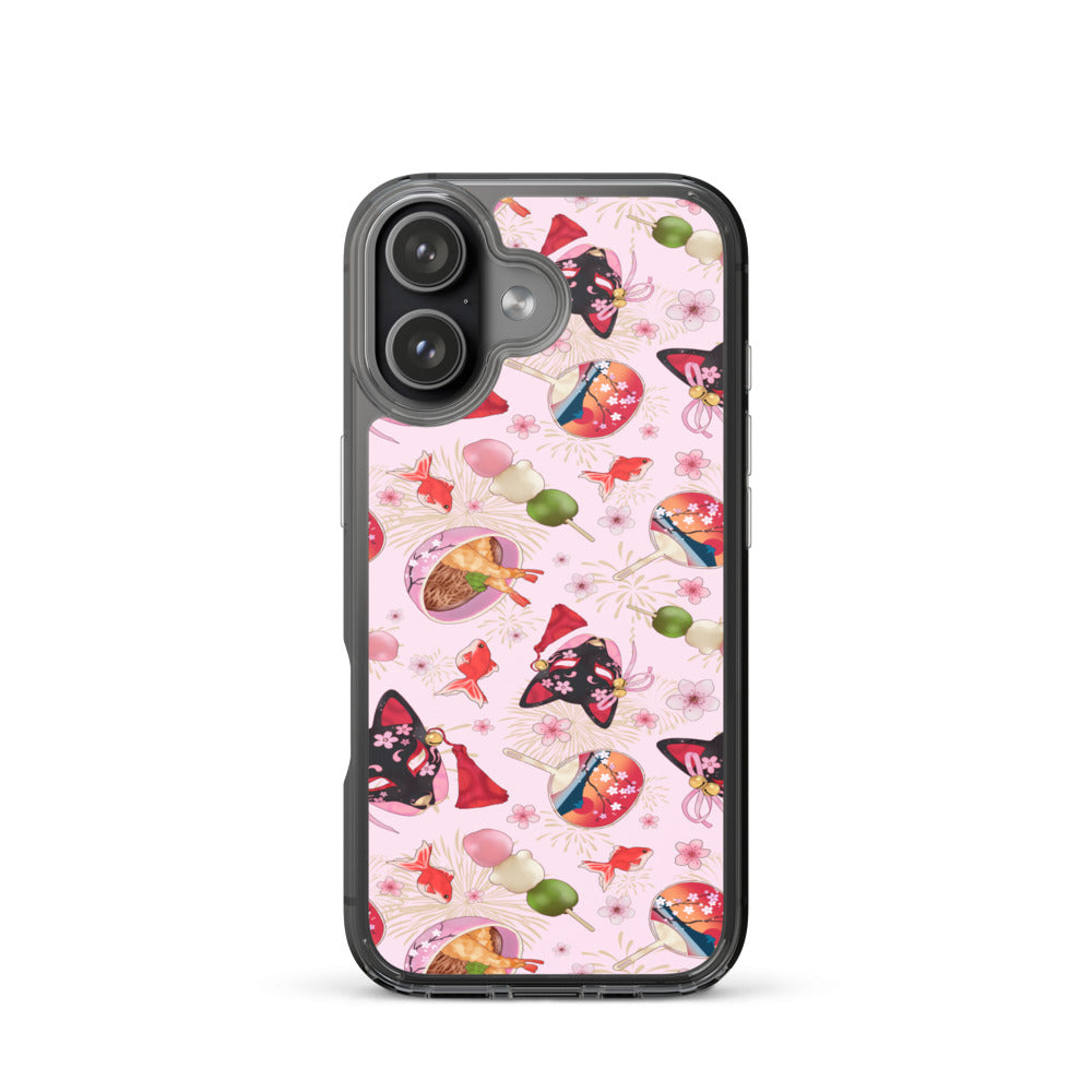 Matsuri iPhone Clear Case (Pink) - iPhone 17