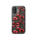 Enchanted Rose (Transparent) iPhone Clear Case (Red) - iPhone 17