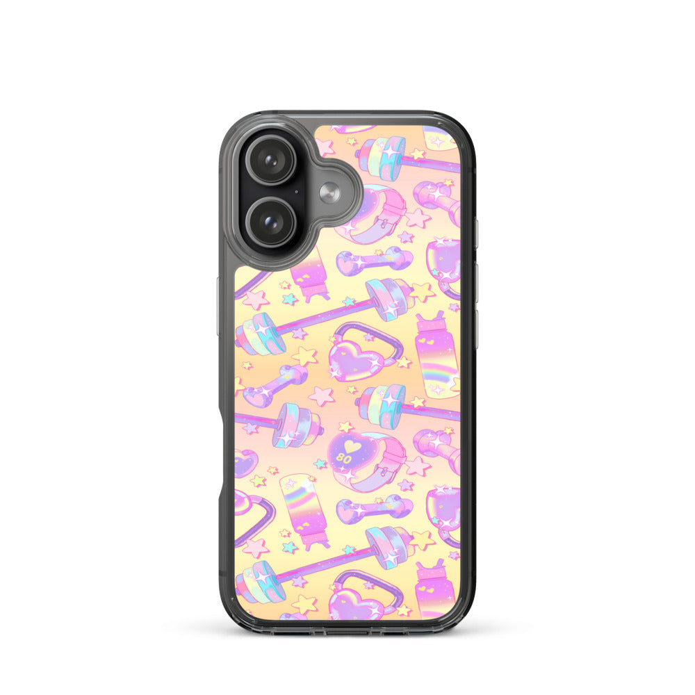 Glitter Gains iPhone Clear Case (Lemon Chiffon) - iPhone 17