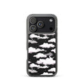 Cloudy Sky iPhone Clear Case (Black) - iPhone 17 Pro