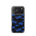 Higanbana iPhone Clear Case (Blue) - iPhone 17 Pro