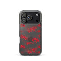Higanbana iPhone Clear Case (Transparent Red) - iPhone 17 Pro