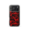 Butterfly iPhone Clear Case (Crimson) - iPhone 17 Pro