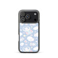 Snow Bunny iPhone Clear Case (Blue) - iPhone 17 Pro