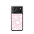 Snow Bunny iPhone Clear Case (Pink) - iPhone 17 Pro