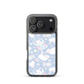 Snow Kitten iPhone Clear Case (Blue) - iPhone 17 Pro