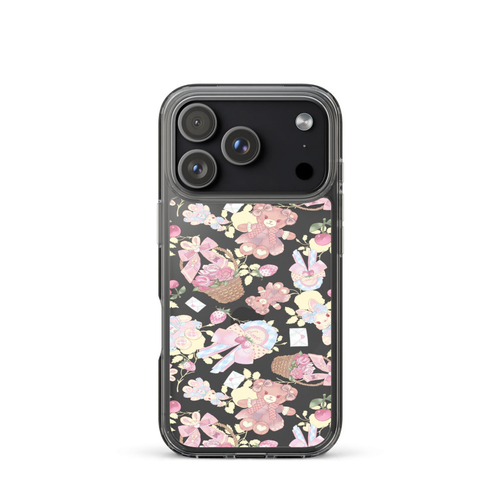 Sweet Teddy iPhone Clear Case (Transparent) - iPhone 17 Pro