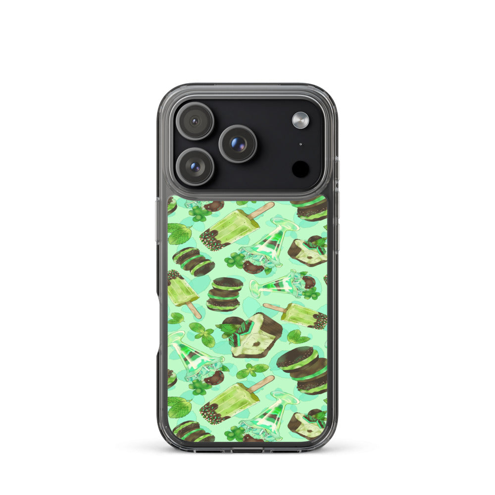 Choco Mint iPhone Clear Case (Mint) - iPhone 17 Pro