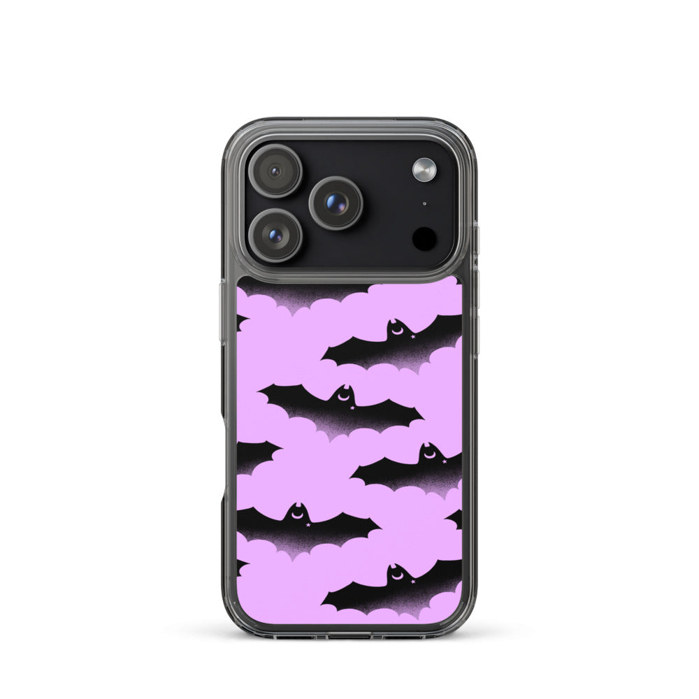 Aensland iPhone Clear Case (Black/Pink) - iPhone 17 Pro