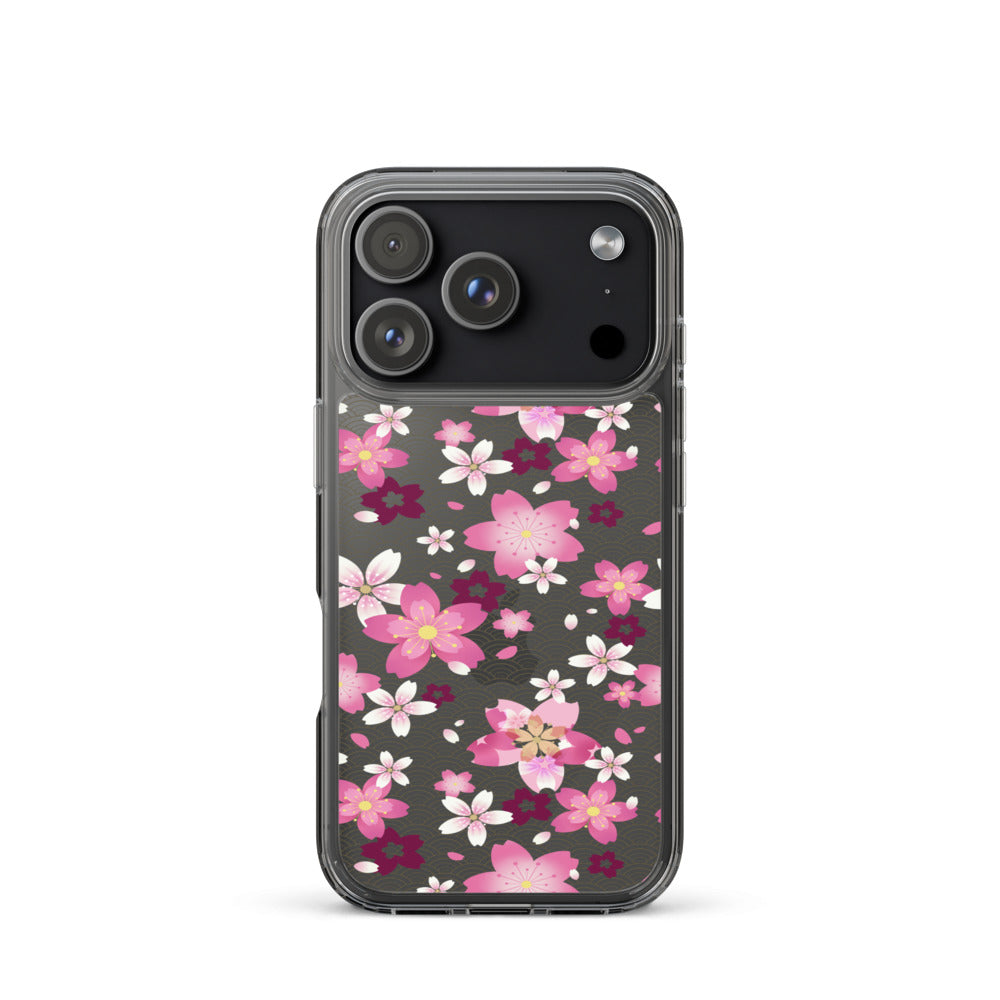 Sakura iPhone Clear Case (Transparent) - iPhone 17 Pro