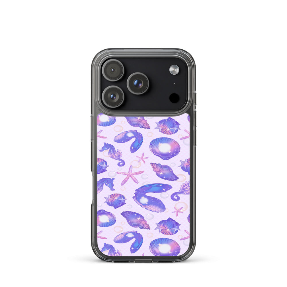 Sea Princess iPhone Clear Case (Indigo) - iPhone 17 Pro