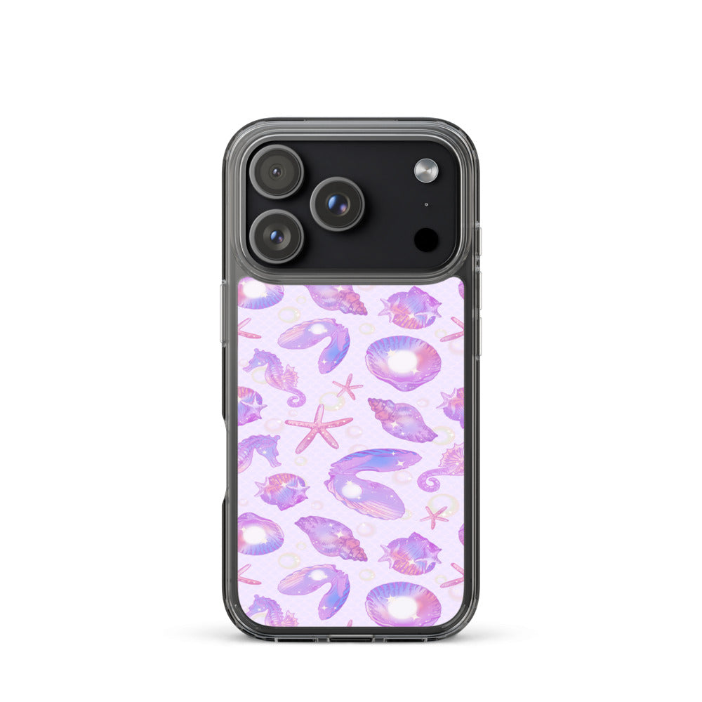 Sea Princess iPhone Clear Case (Pink) - iPhone 17 Pro