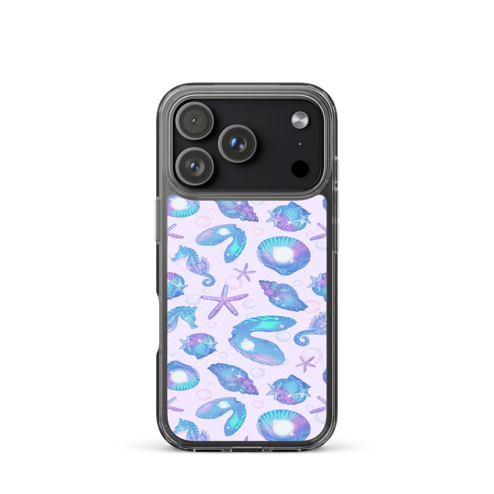 Sea Princess iPhone Clear Case (Turquoise) - iPhone 17 Pro