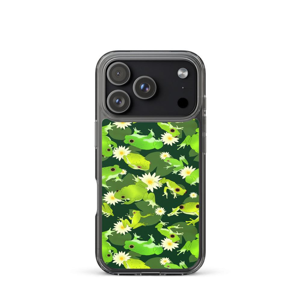 Kero-kero iPhone Clear Case (Green) - iPhone 17 Pro