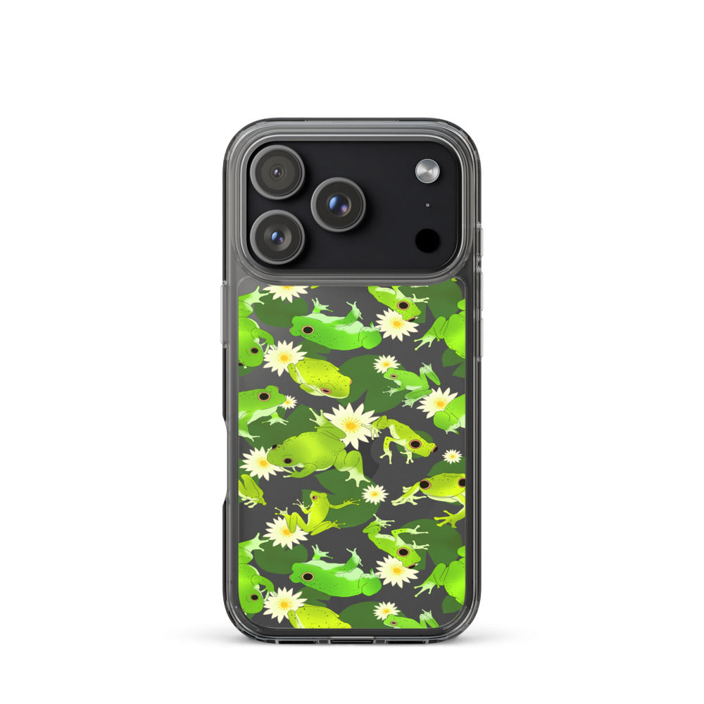Kero-kero iPhone Clear Case (Transparent Blue) - iPhone 17 Pro