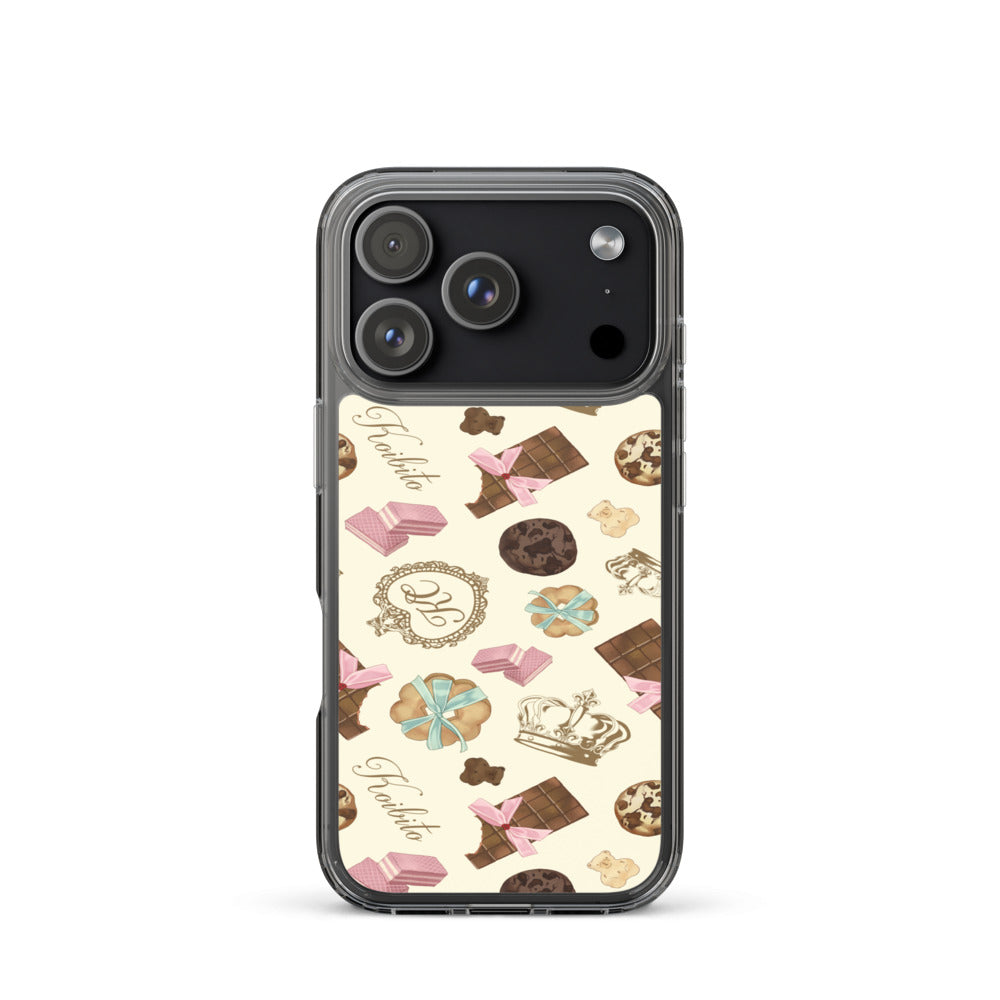 Royal Cookie iPhone Clear Case (Vanilla) - iPhone 17 Pro