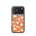 Trick or Treaters iPhone Clear Case (Orange) - iPhone 17 Pro