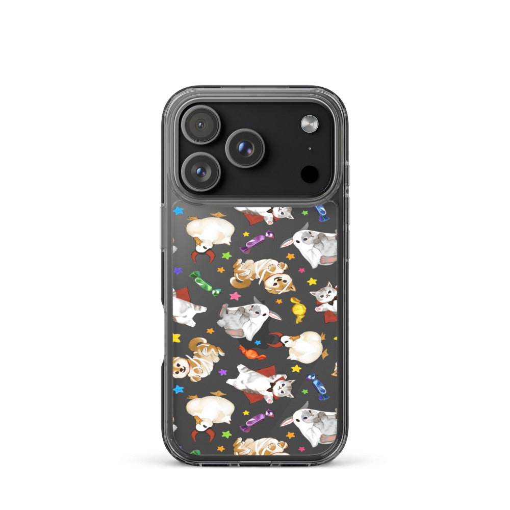 Trick or Treaters iPhone Clear Case (Transparent) - iPhone 17 Pro