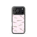 Snow Bird iPhone Clear Case (Pink) - iPhone 17 Pro