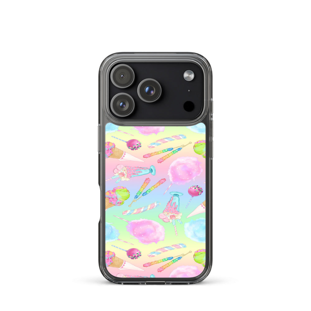 Rainbow Candy iPhone Clear Case (Rainbow) - iPhone 17 Pro