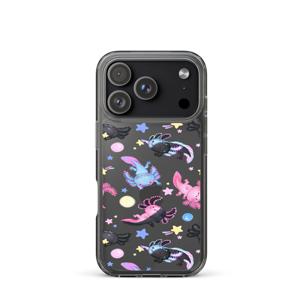 Axolotl iPhone Clear Case (Transparent) - iPhone 17 Pro