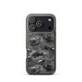 Enchanted Rose (Transparent) iPhone Clear Case (Black) - iPhone 17 Pro