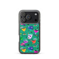 Monster Party iPhone Clear Case (Viridian) - iPhone 17 Pro