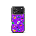Monster Party iPhone Clear Case (Vivid Violet) - iPhone 17 Pro