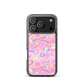 Glitter Gains iPhone Clear Case (Carnation Pink) - iPhone 17 Pro