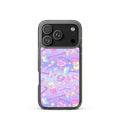 Glitter Gains iPhone Clear Case (Lavender Blue) - iPhone 17 Pro