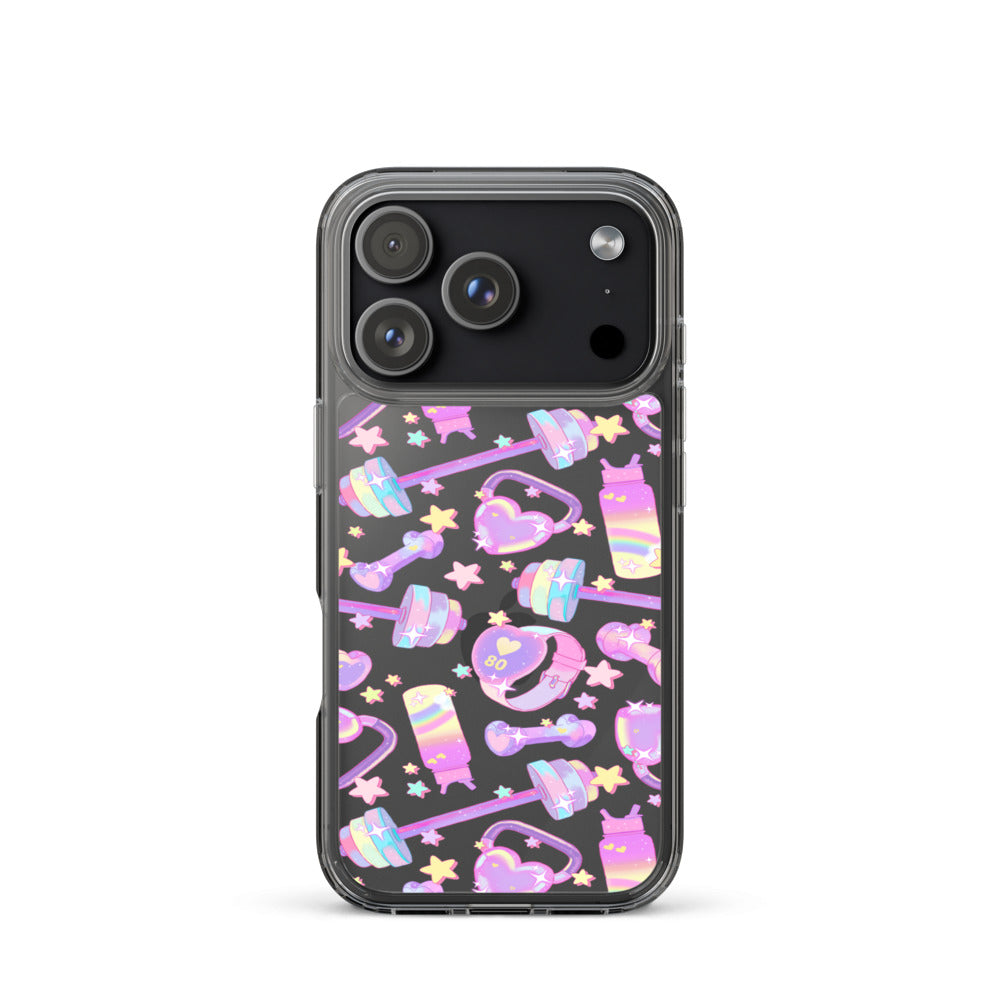 Glitter Gains iPhone Clear Case (Transparent) - iPhone 17 Pro