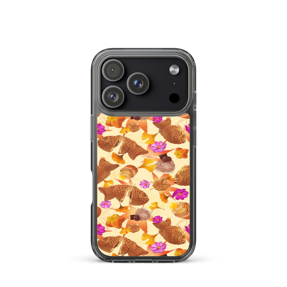 Momiji iPhone Clear Case (Cream) - iPhone 17 Pro