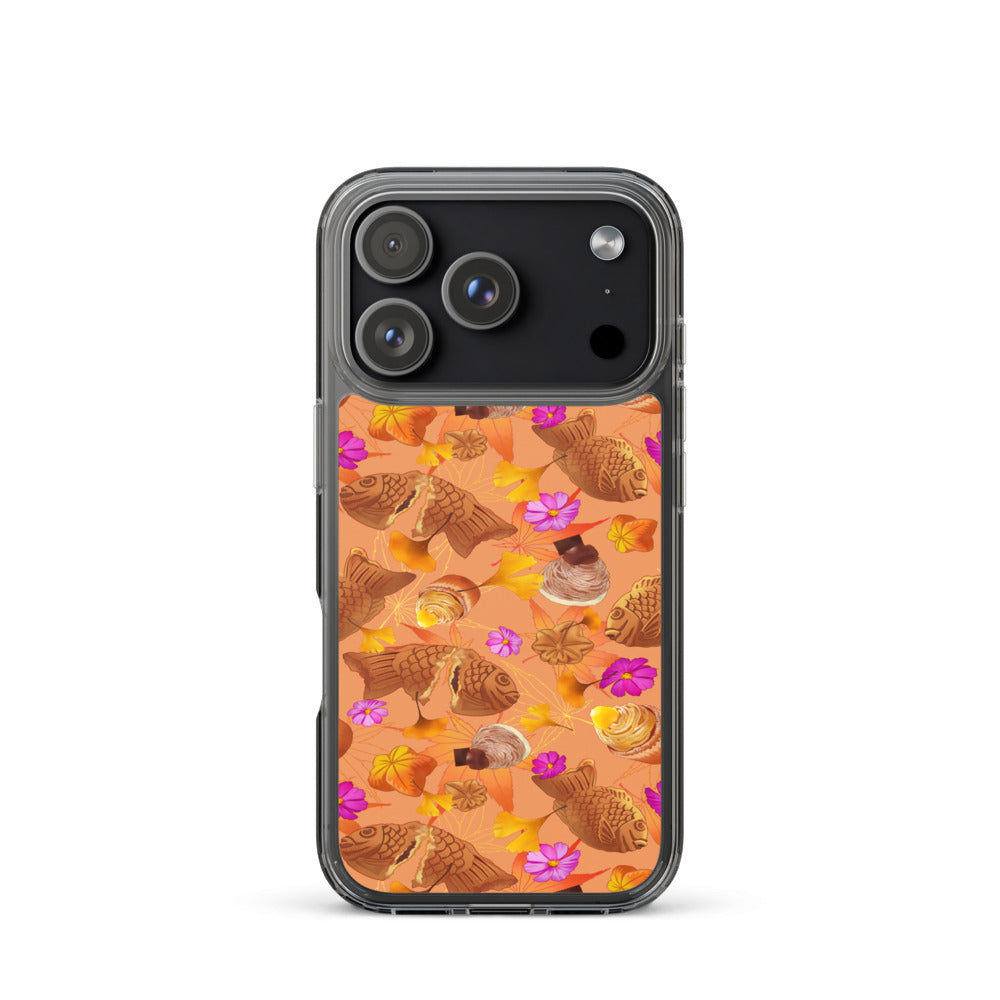Momiji iPhone Clear Case (Muskmelon) - iPhone 17 Pro