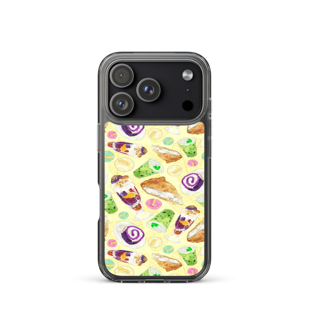 Filipino Dessert iPhone Clear Case (Cream) - iPhone 17 Pro