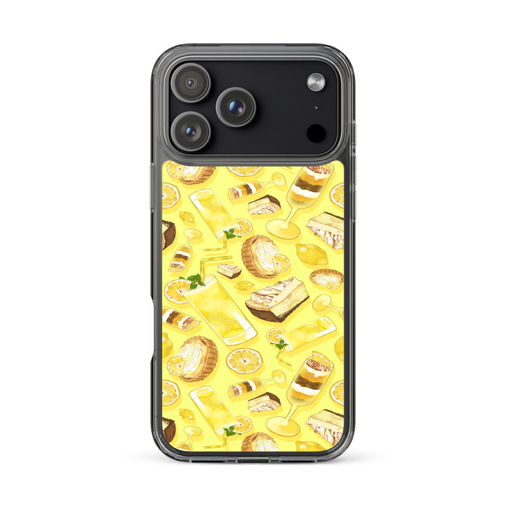 Lemon iPhone Clear Case (Yellow) - iPhone 17 Pro Max