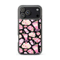 Strawberry iPhone Clear Case (Black) - iPhone 17 Pro Max