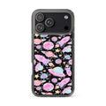 Space iPhone Clear Case (Black) - iPhone 17 Pro Max