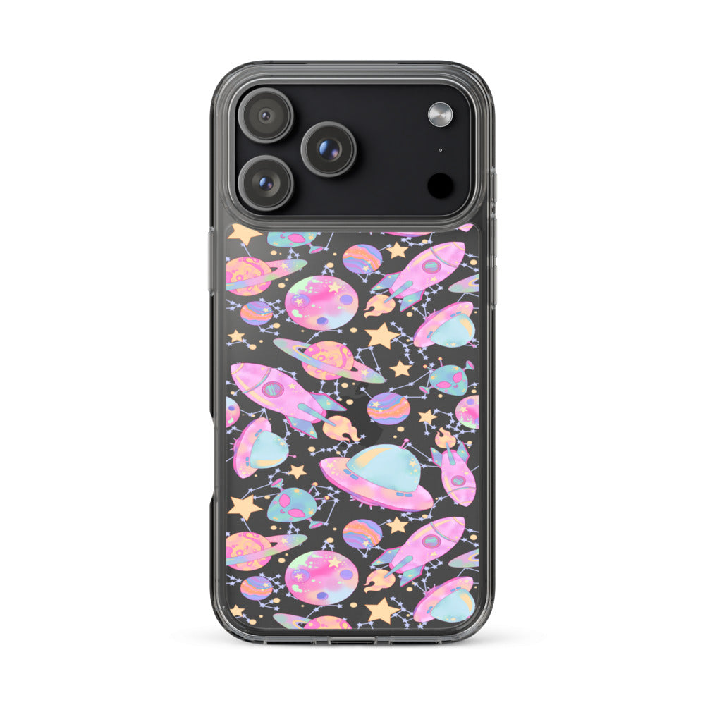 Space iPhone Clear Case (Transparent) - iPhone 17 Pro Max