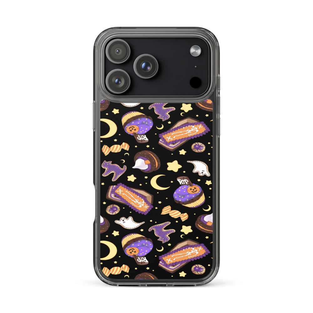 Halloween Treat iPhone Clear Case (Black) - iPhone 17 Pro Max