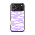 Cloudy Sky iPhone Clear Case (Lavender) - iPhone 17 Pro Max