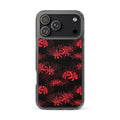 Higanbana iPhone Clear Case (Red) - iPhone 17 Pro Max