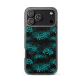 Higanbana iPhone Clear Case (Teal) - iPhone 17 Pro Max