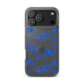 Higanbana iPhone Clear Case (Transparent Blue) - iPhone 17 Pro Max