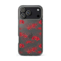 Higanbana iPhone Clear Case (Transparent Red) - iPhone 17 Pro Max