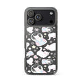 Snow Kitten iPhone Clear Case (Transparent) - iPhone 17 Pro Max