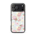 Sweet Teddy iPhone Clear Case (Blue) - iPhone 17 Pro Max