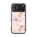 Sweet Teddy iPhone Clear Case (Pink) - iPhone 17 Pro Max