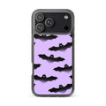 Morrigan iPhone Clear Case (Black/Purple) - iPhone 17 Pro Max