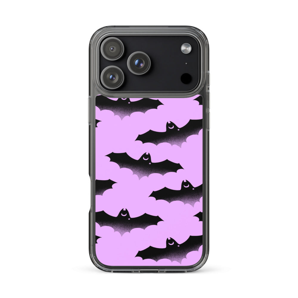 Aensland iPhone Clear Case (Black/Pink) - iPhone 17 Pro Max